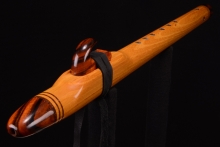 Osage Orange Native American Flute, Minor, Low E-4, #G21E